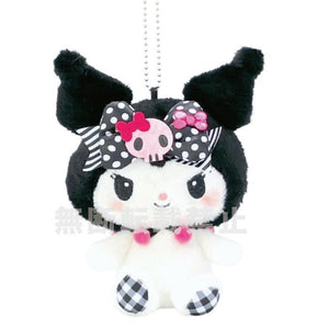 Kuromi "Black Pink Party" Plush Mascot