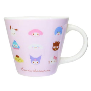 Sanrio Characters Ceramic Mug "Faces"