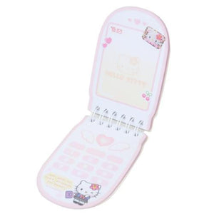 Hello Kitty Mini Ring Notepad Cellphone