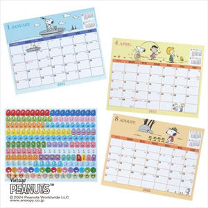 Snoopy 2025 Sheet Calendar