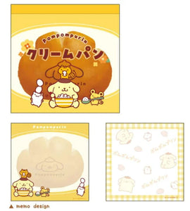 PomPomPurin Retro Bread Memo Pad