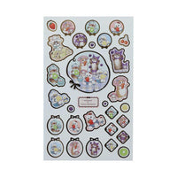 Mofusand x Sanrio Characters Masking Sticker - Fruit
