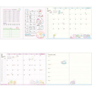 Sumikko Gurashi Monthly Planner B6 Year 2025 [Snake]