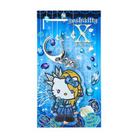 Yoshikitty Blue Roses Keychain
