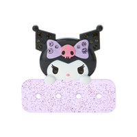 Kuromi Maipachirun Badge Clip
