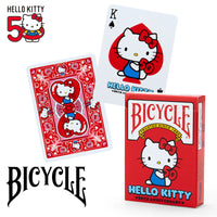 Hello Kitty "50th Anniversary" Bicycle Playing Cards
