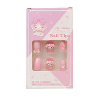 My Melody Nail Tips
