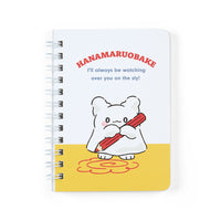 Hanamaruobake B7 Ring Notebook
