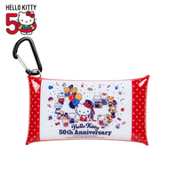 Hello Kitty 50th Anniversary Rectangle Pouch Clip
