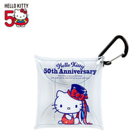 Hello Kitty 50th Anniversary Small Clear Pouch Clip
