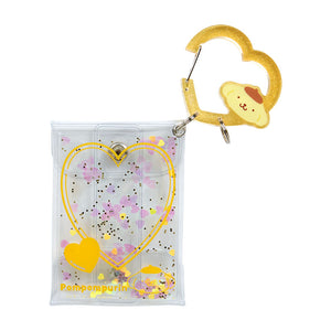 PomPomPurin Awards Colorful Hearts Pouch & Carabiner