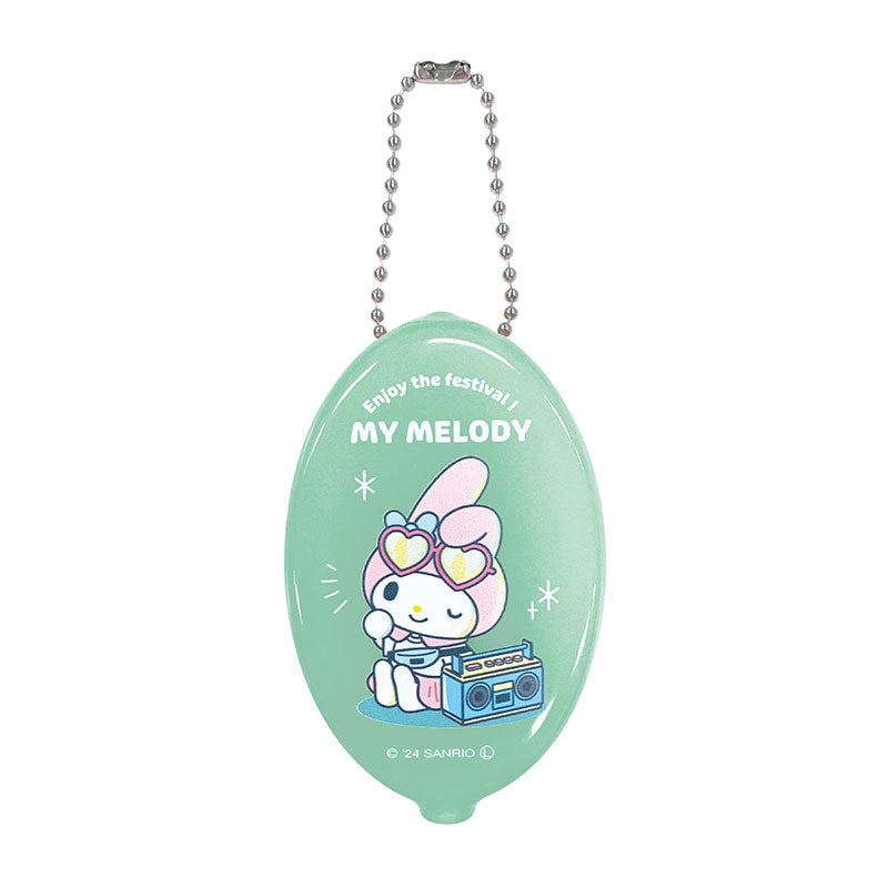 My Melody Festival Coin Case Keychain