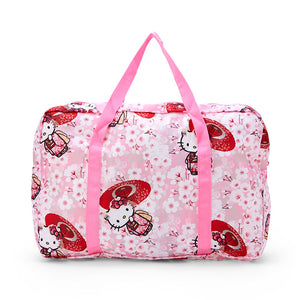 Hello Kitty Sakura Pink Folding Carry On Bag