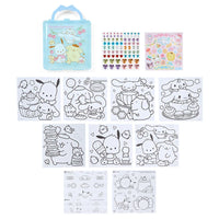 Sanrio Blue Pups Coloring & Sticker Set
