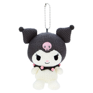 Kuromi Amigurumi-style Knitted Plush Mascot