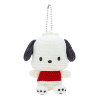 Pochacco Amigurumi-style Knitted Plush Mascot
