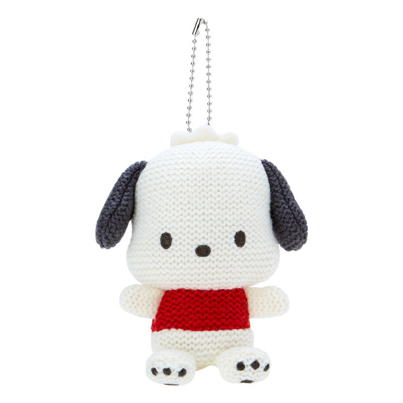 Pochacco Amigurumi-style Knitted Plush Mascot