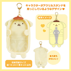 Pochacco Enjoy Idol Body Ita Pouch Keychain