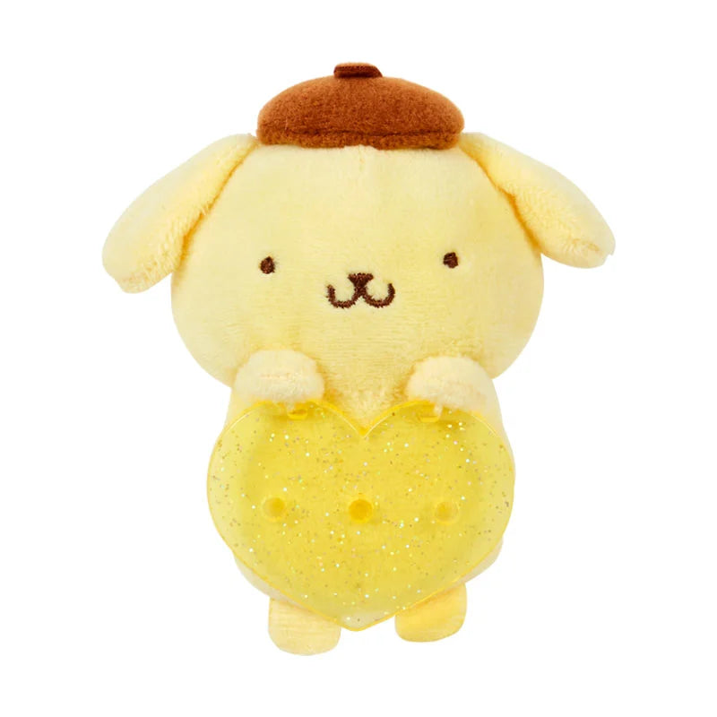 PomPomPurin Maipachirun Heart Plush Brooch