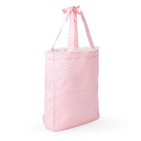 Hello Kitty 50th Anniversary Pink Quilted Tote Bag
