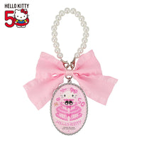 Hello Kitty 50th Anniversary Pink Quilted Bag Charm
