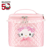 Hello Kitty 50th Anniversary Pink Quilted Vanity Pouch
