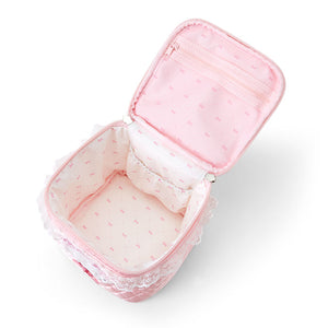 Hello Kitty 50th Anniversary Pink Quilted Vanity Pouch