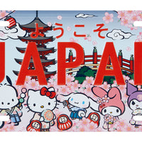 Sanrio Characters License Plate [Cherry Blossom]
