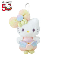 Hello Kitty 50th "The Fashionable Ribbons Birthday" Plush Mascot [Yellow]
