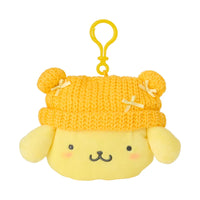 PomPomPurin Knit Beanie Pouch Carabiner
