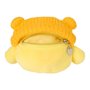 PomPomPurin Knit Beanie Pouch Carabiner