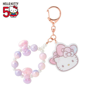 Hello Kitty 50th "The Fashionable Ribbons Birthday" Keychain