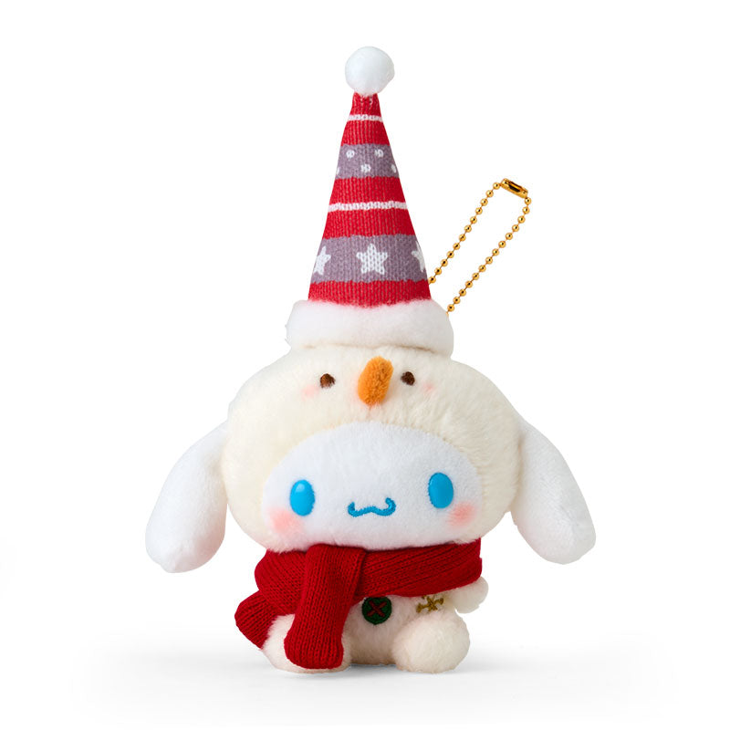 Cinnamon Snowman Christmas Plush Mascot