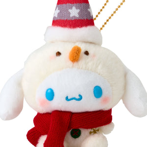 Cinnamon Snowman Christmas Plush Mascot