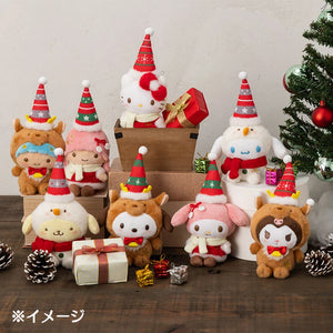 Cinnamon Snowman Christmas Plush Mascot