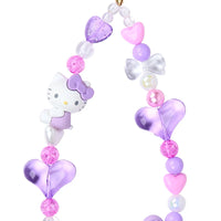 Hello Kitty "Gogo Gal" Phone Strap [Purple]
