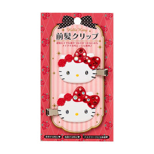 Hello Kitty Deluxe Hair Clips [Red]