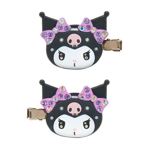 Kuromi Deluxe Hair Clips