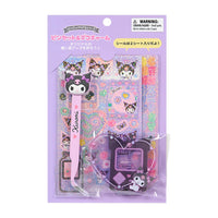 Kuromi "Enjoy Idol" Tweezers & Deco Charms Keychain
