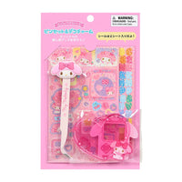 My Melody "Enjoy Idol" Tweezers & Deco Charms Keychain
