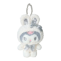 Kuromi "Fluffy Snow Rabbit" Plush Mascot
