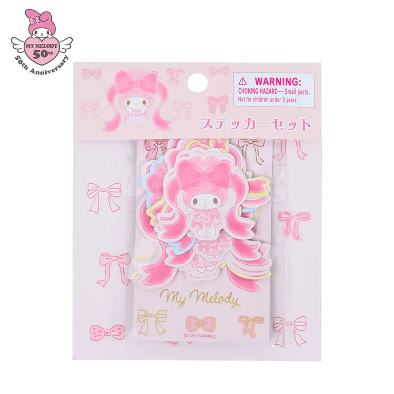 My Melody Ribbon Princess Sticker Set