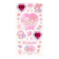 My Melody & My Sweet Piano "Ballet Core" Sparkling Jewel Sticker
