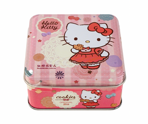 Hello Kitty Butter Flavor Cookie Tin